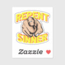 Suche nach sünden aufkleber Christentum