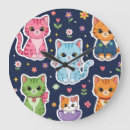 Suche nach neko wanduhren Kawaii