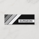 Recherche de surgeon cartes visite Médical
