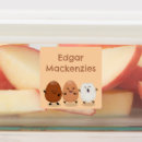 Recherche de oeufs étiquettes Pour enfants