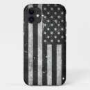 Recherche de drapeau noir et blanc iphone coques Les etats unis