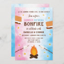 Recherche de bonfire invitations S'more