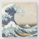 Suche nach hokusai untersetzer Blau