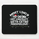 Suche nach heiße schokolade mousepads Weihnachtsbaum