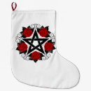 Recherche de rose rouge chaussette de noël Fleur