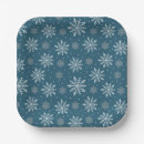 Recherche de pays assiettes en papier Pays des merveilles hivernales