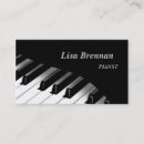 Recherche de musicienne cartes visite Pianiste
