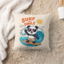 Recherche de panda enfant coussins Sourire