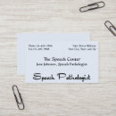 Suche nach sprachpathologe visitenkarten Rede