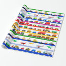 Recherche de train de jouet papier cadeau Transport