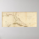 Suche nach westindien poster Map