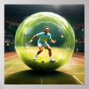 Recherche de joueur tennis posters Balle