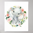 Recherche de animal baby shower poster Aquarelle