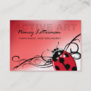 Recherche de coccinelle rouge cartes visite Dame