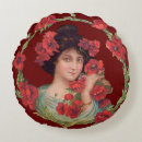 Recherche de fleurs pavot coussins Rétro