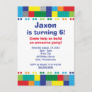 Recherche de brick anniversaire invitations Garçon