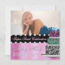 Recherche de animal print invitations Rose