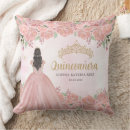 Recherche de quinceanera coussins Aquarelle florale