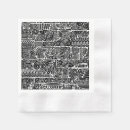 Recherche de motif abstrait géométrique serviettes Noir et blanc