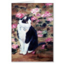 Suche nach schwarzweiss katze postkarten Miezekatzekatze