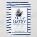 Recherche de ahoy matey invitations Nautique