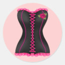 Recherche de de corset autocollants Noir