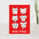 Recherche de pit bull christmas vœux cartes Xmas