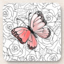 Recherche de art papillon de dessous de verres Mignon