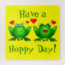 Recherche de frog puzzles Green