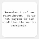 Recherche de ponctuation autocollants Grammaire