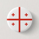 Recherche de drapeau géorgien badges Patriotique