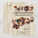 Recherche de dessert invitations Fête du chocolat