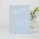 Recherche de azul invitations Bautizo