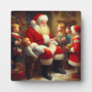 Recherche de santa claus plaques Fête