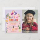 Suche nach bombe einladungen Badebombe party