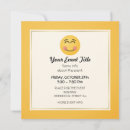 Recherche de visage souriant invitations Jaune