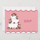 Recherche de gâteaux mariage invitations Rose
