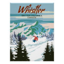 Recherche de whistler posters Ski