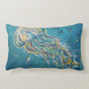 Recherche de méduse coussins Bleu