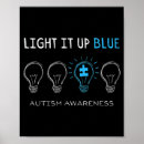 Suche nach autismus poster Bewusstsein