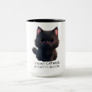 Suche nach niedliche schwarze katze tassen Tier