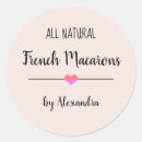 Recherche de macarons français autocollants Cuisson