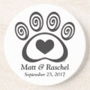 Recherche de empreinte patte verres dessous de verres Animal de compagnie