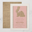 Recherche de bunny 1ans anniversaire invitations Filles