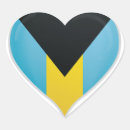 Recherche de bahamas autocollants Drapeau