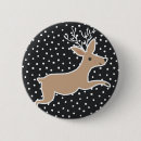 Recherche de renne mignon badges Noël