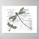 Suche nach libellen poster Antik