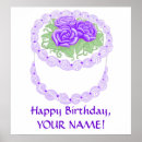 Suche nach happy birthday cake poster Blau