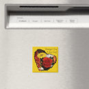 Recherche de marguerite rouge magnets Rose