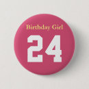 Recherche de fille girly badges Anniversaire